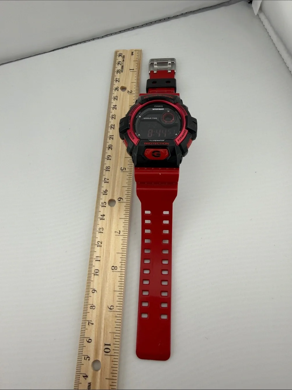 Casio G-Shock Red and Black Digital Sports Watch